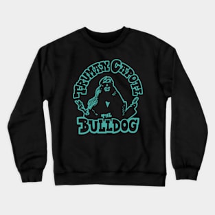 The Bulldog - Truman Capote Tribute Illustration Crewneck Sweatshirt